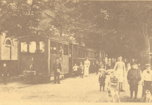 Tram in Emmerich, omstreeks 1900
