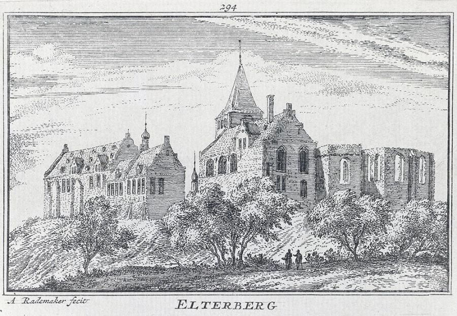 Tekening van Elterberg